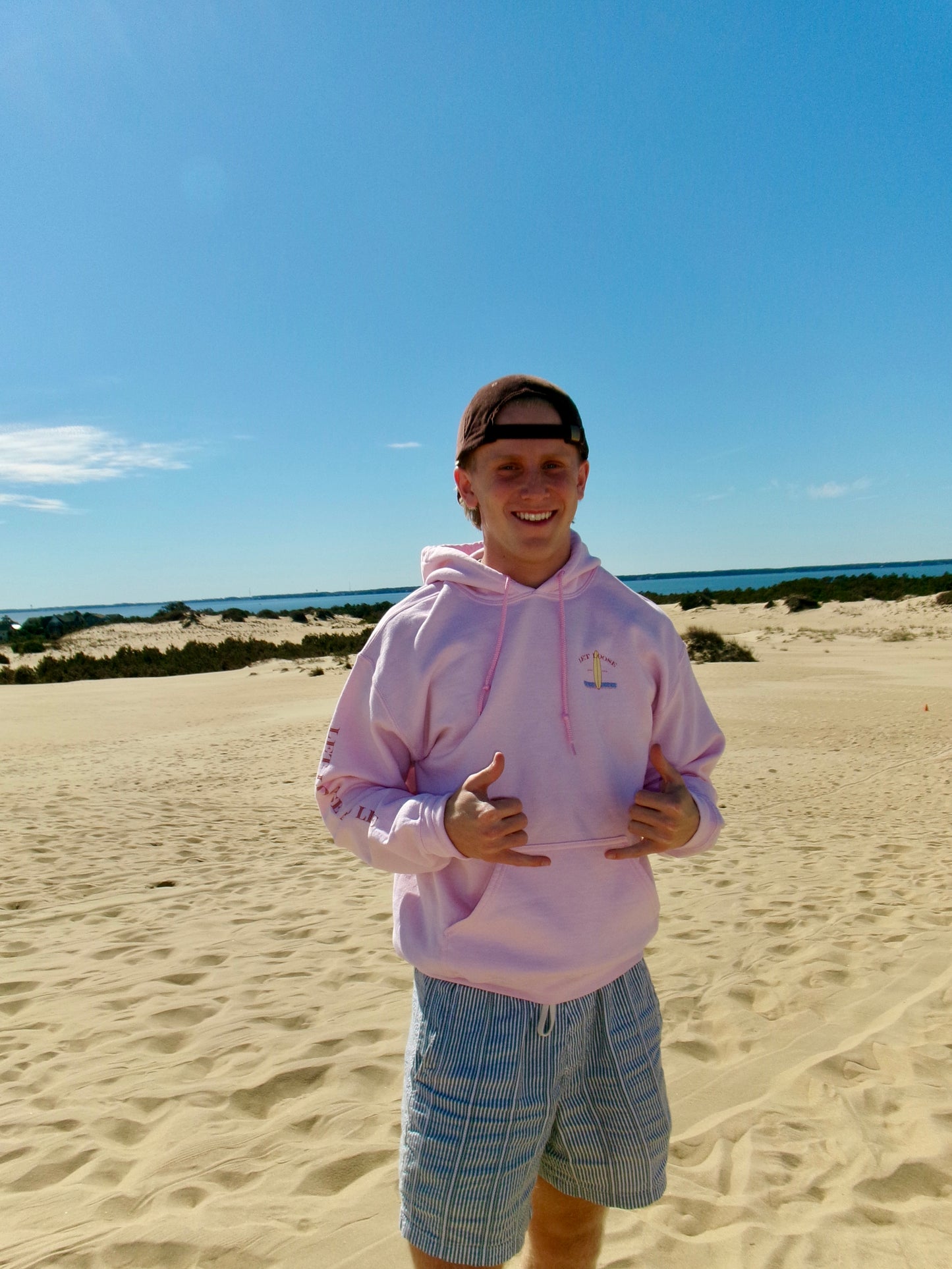 Wherever The Tide Takes Us Surfer Hoodie