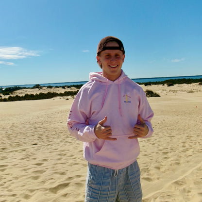 Wherever The Tide Takes Us Surfer Hoodie