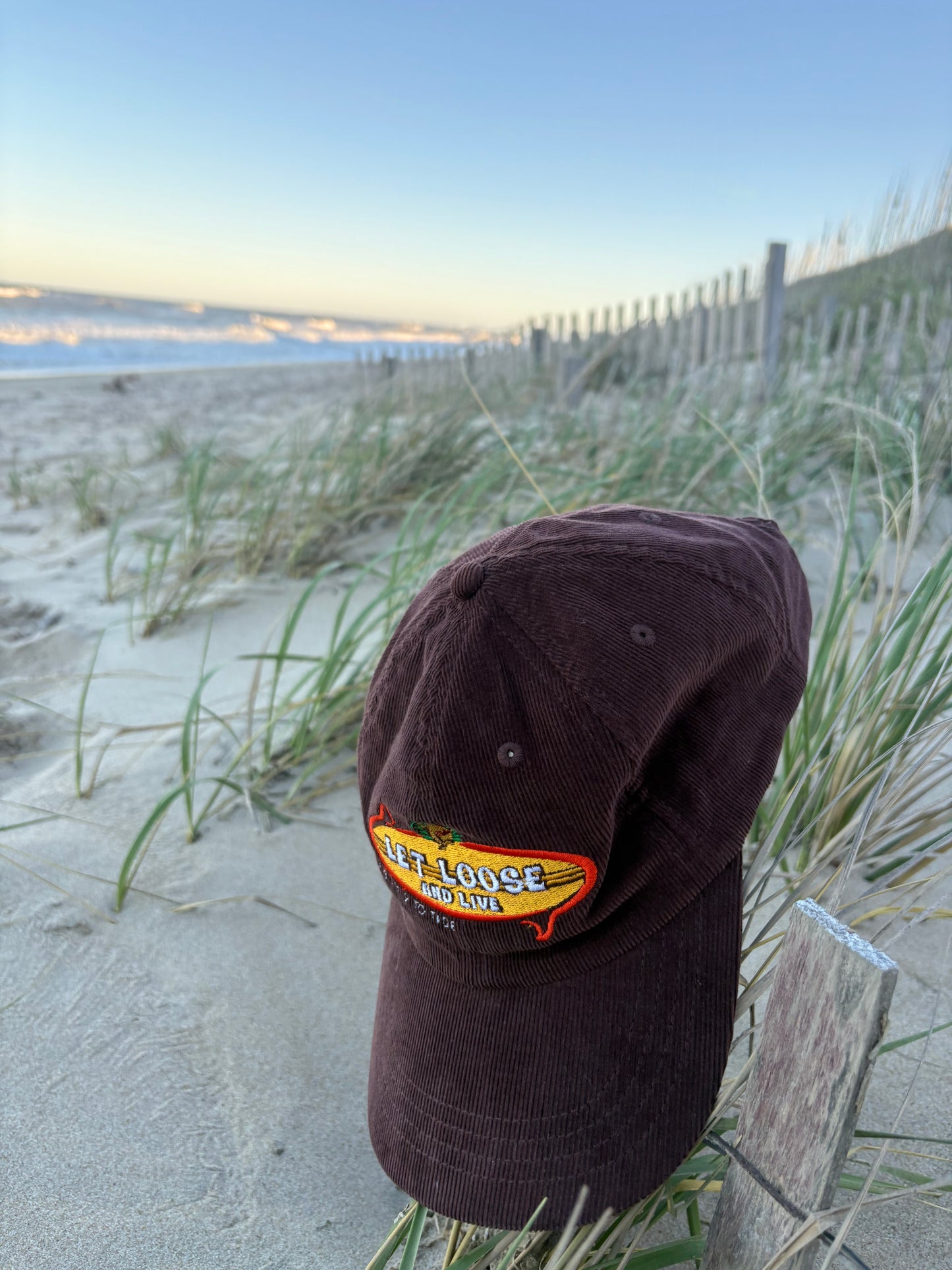 Corduroy "From 9 to Tide" Hat