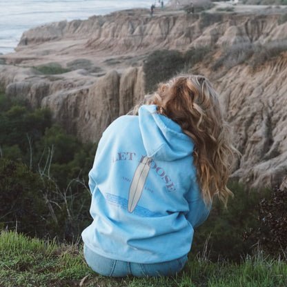 Wherever The Tide Takes Us Surfer Hoodie