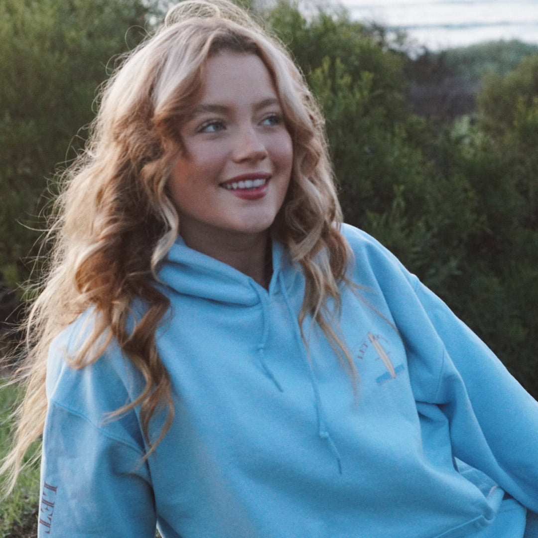 Wherever The Tide Takes Us Surfer Hoodie